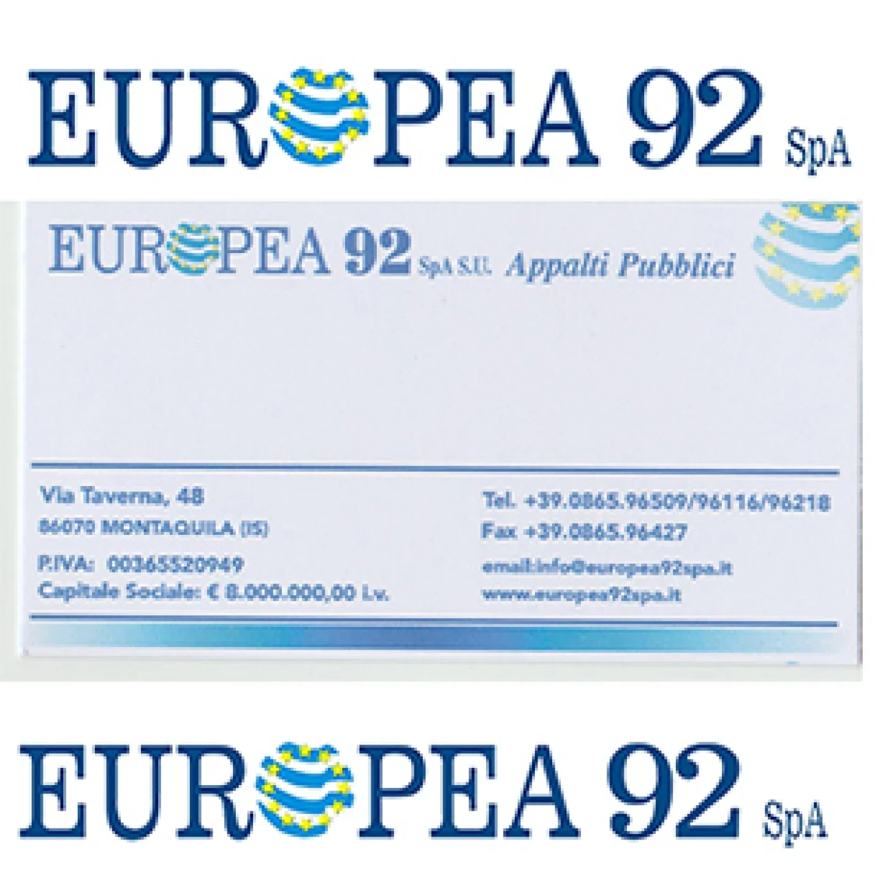 Banner Europea 92 306 per 306 pixel